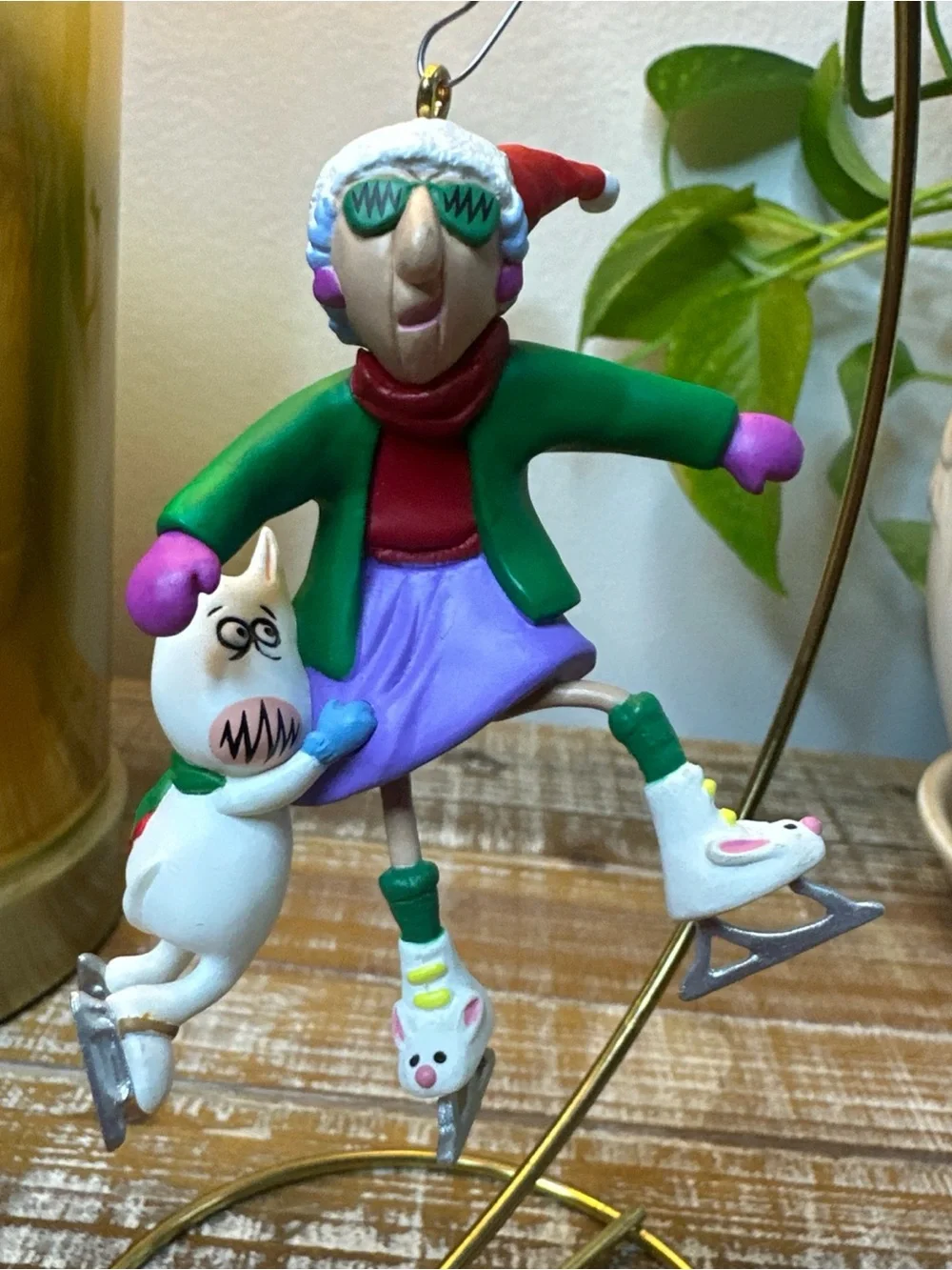 1999 On Thin Ice Hallmark Ornament Maxine, 1996 This Is As Merry As I Get